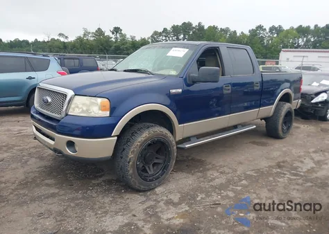 2008 Ford F-150 Lariat z USA, uszkodzony, nr VIN 1FTPW14V08FB72725